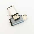 【Whoever uses it, who praises it】Android V8 female to type-c mobile phone adapter data aluminum alloy shell micro USB converter. 