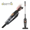 Deerma DX115C Mini Handheld Vacuum Cleaner with Strong Suction Low Noise (600W, 220V). 