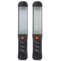2PCS LED Flashlights Rechargeable Work Light with Magnetic Base and Hanging Hook Floodlight for Car Repair Lighting Easy Install Easy to Use. 
