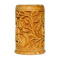 Wooden Carved Pen Holder Table Decor and Gift Item. 