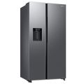 Samsung 633L Side By Side Refrigerator =  RS78CG8543SLIM Convertible 5-in-1 Digital Inverter With AI, WiFi & Water & Ice Dispenser. 