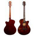 Dream Maker Dm-205C Semi Acoustic Guitar - Wooden. 