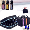 WENYAN 【Aesth Diary Store】Grids Essential Oil Case Bottles Perfume Oil Box Travel Portable Carrying Holder Nail Polish Storage Bag. 