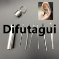 Difutagui Cleaning Ear Care Sign-off / Piece] Exclusive [Discount 6 Sets Stainless 2025 New Steel Ear Wax Maker Curette Ear Picker Cleaner Spoon Tool. 