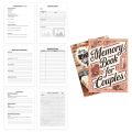 Our Story Memory Book for Couples - 58-Page Adventure Scrapbook with Supplies for A Meaningful Valentine'S Day. 