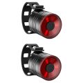 Sptrry2X Bike Lights Waterproof Flash Tail Light Bike Rear Tail Light Mountain Bike LED Headlight and Tail Light Red. 