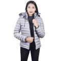 Moonstar Silicon 3 Layered Design Long Sleeves Windproof Winter Jacket For Women - Multicolor - Fashion. 