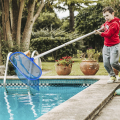 Swimming Pool Cleaning Net Swimming Pool Salvage Mesh Professional Cleaner Tools Rake. 