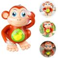 Electric Dancing Singing Monkey Toy With Music And LED Light For Infant Toddler Kids. 