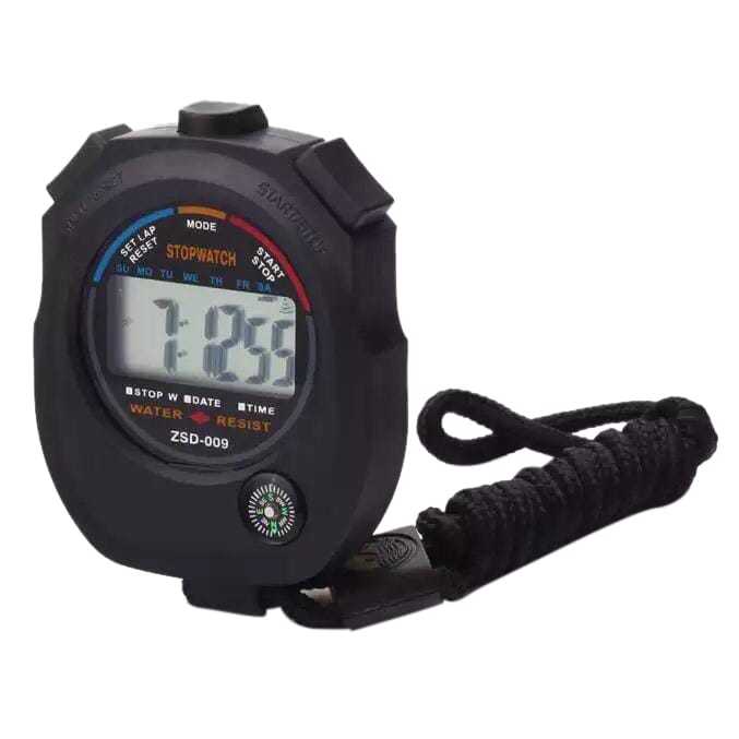 Hand Watch Digital Timer Digital Handheld Multi-Function Professional Electronic Chronograph ...