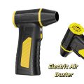 Portable Adjustable Speed Mini Turbo Jet Fan Safety Hammer Design Powerful Airflow Electric Air Duster Handheld Rechargeable Brushless Motor Emergency Escape Function. 