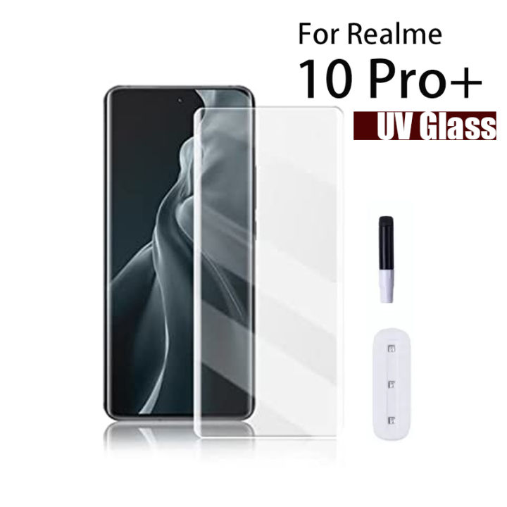 For Realme 10 Pro Plus 5G Screen Protector - UV Full Covered Screen Guard