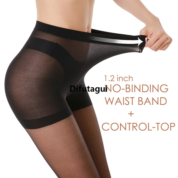 Difutagui%20Kave%201%20Pairs%20Plus%20Size%20Sheer%20Tights%20Black%20Women%20See%20Through%2020D%20Affordable%20Thin%20Stocking%20Elastic%20High%20Waist%20Office%20Ladies%20Pantyhose%20-%20Image%202