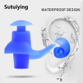 Sutuiying Yoomee 1 Pair Swimming Earplugs With Collection Box Soft Waterproof Earplugs Dust-Proof Ear Silicone Sport Plugs. 