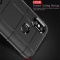 Full Coverage Shockproof TPU Case for Xiaomi Redmi Note 6 Pro(Black). 