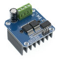 Double BTS7960 43A H-bridge High-power Driver module/ diy smart car Current diagnostic for Arduino. 
