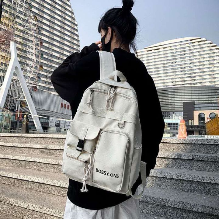 2022%20New%20Style%20Large%20Capacity%20Schoolbag%20Women's%20Korean%20Style%20High%20School%20College%20Student%20Functional%20Style%20Instagram%20Popular%20Brand%20Backpack%20Women's%20Backpack%20-%20Image%204