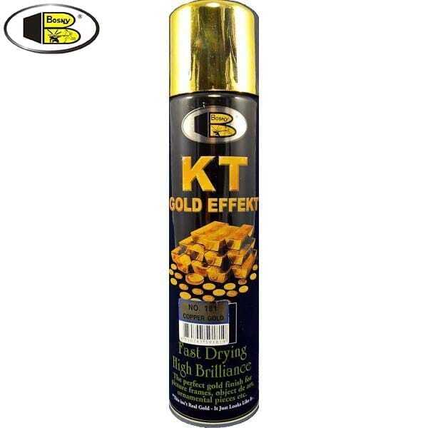 Spray Paint Kt Gold Effect Copper Gold-181 (Bosny)
