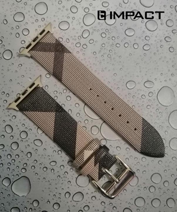 Fashionable Genuine Leather Apple Watch Strap For 40 Mm