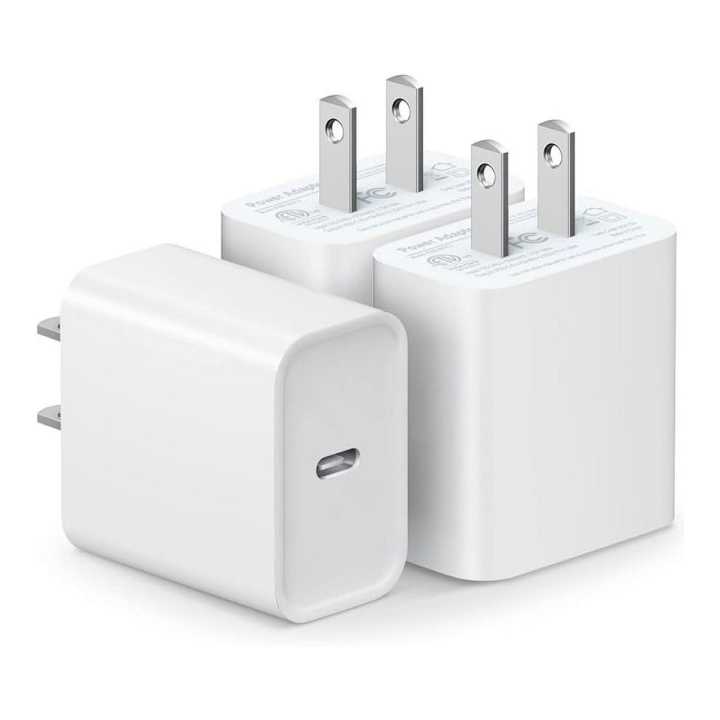 20W USB-C Power Adapter (2 Pin) For Iphone 13/ 14/15 Pro Max