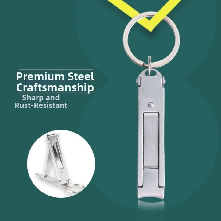 Professional%20Foldable%20Ultra-Thin%20Nail%20Clipper%20Wide%20Opening%20High%20Carbon%20Steel%20Fingernail%20Clipper%20With%20Keychain%20Stainless%20Steel%20Nnail%20Clippers%20Home%20Nail%20Salon%20-%20Image%205