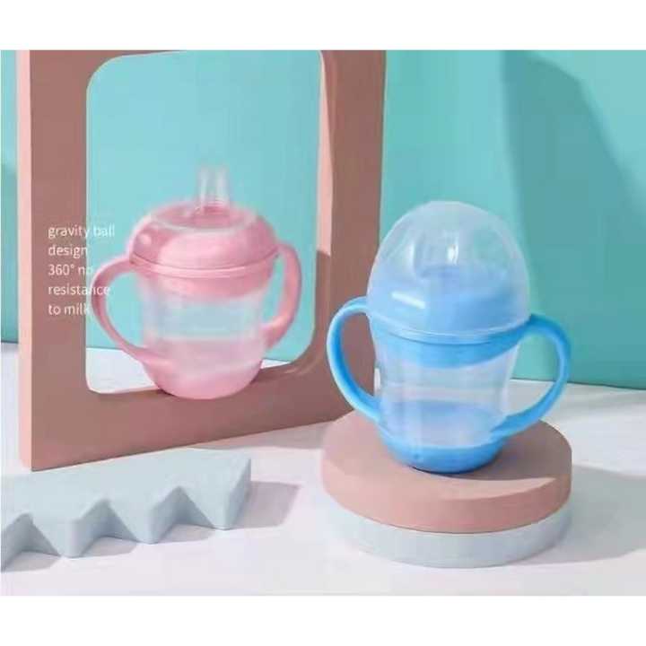 Silicone Rubber 6Month+ Classic Soft Spout Cup, Baby Bottle, Practice Bottle