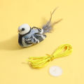 Oufeiton Interactive Playth for Cats Realistic Interactive Chirp Bird Cat Toy with Feather Lifelike Sound for Indoor for Interactive. 