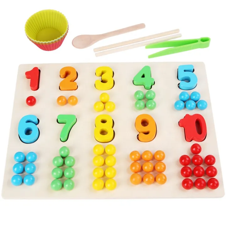 Wooden%20Counting%20Number%20Board,%20Math%20Manipulative%20Materials%20with%20Colored%20Balls%20&%20Cups,%20Matching%20&%20Stringing,%20Early%20Learning%20Toys%20for%20Baby%20&%20Toddler%20-%20Image%204