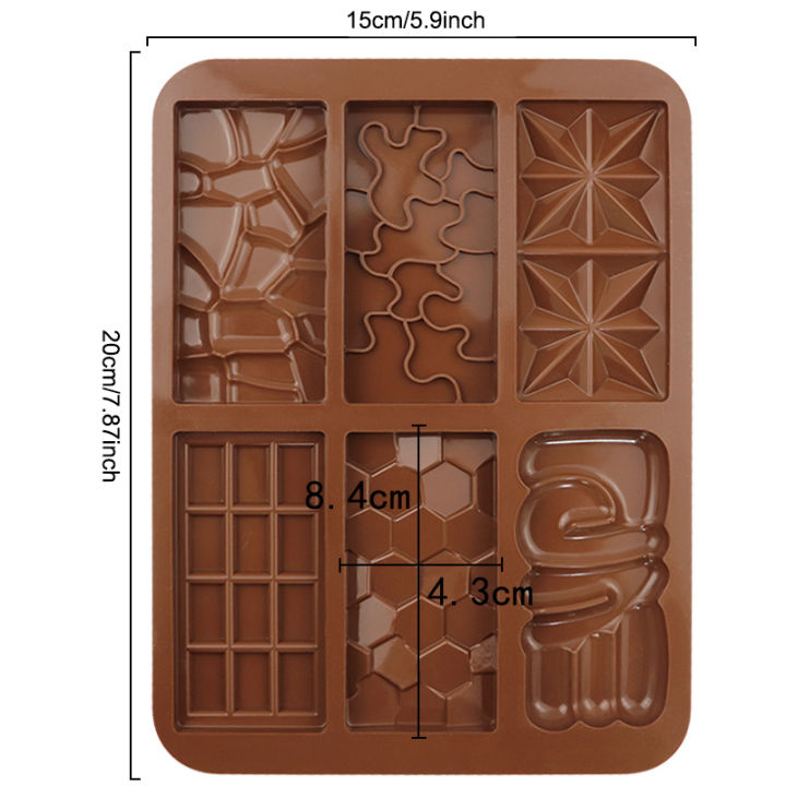 6%20Grid%20Small%20Waffle%20Rectangle%20Chocolate%20Bar%20Silicone%20Candy%20Mold%20Trays%20WANNA%20-%20Image%204