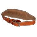 Synthetic Weight Lifting Gym Belt - Orange. 