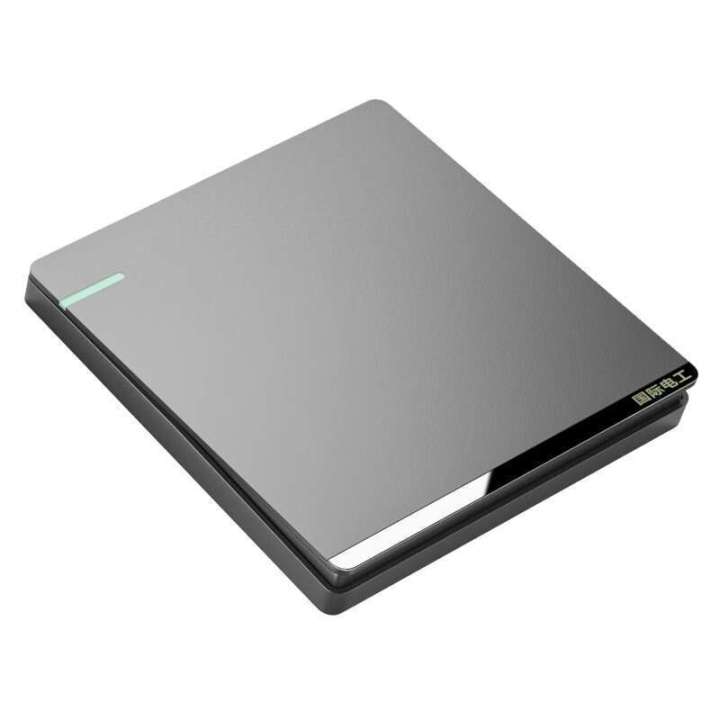 TEP%20International%20Electrician%2086%20Type%20Concealed%20Supply%20Gray%20Single%20Dual%20Control%2016A%20Air%20Conditioner%20Switch%20Socket%20High%20Power%20Five-Hole%20-%20Image%205