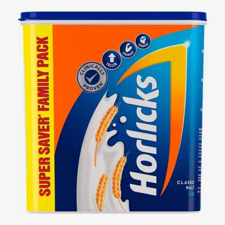 Horlicks Health & Nutrition Drink - 2Kg Refill Pack (Classic Malt)