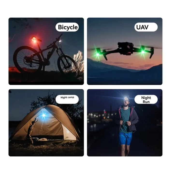 OUMERY%204%20Pcs%20Wireless%20Strobe%20Lights%20with%20Remote%20Control,%207%20Colors%20USB%20Rechargeable%20High%20Brightness%20Flashing%20Lights%20for%20Car%20-%20Image%204