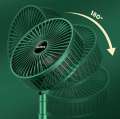Foldable Stand Portable Air Circulation Rechargeable Mute Floor Adjustable Height Mini Desktop Fan 3 Speeds Adjustab. 