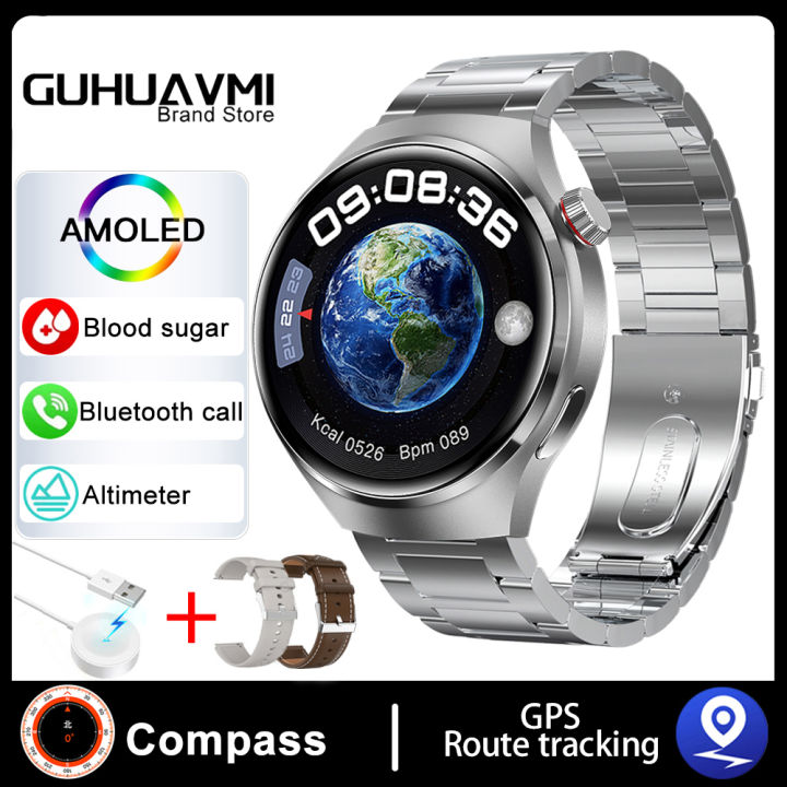 Linman%20For%20Huawei%20GT4%20Pro%20GPS%20Smart%20Watch%20Women%20AMOLED%20Screen%20Heart%20rat2025%20New%20e%20Bluetooth%20Call%20NFC%20IP68%20Waterproof%20Blood%20Sugar%20Smartwatch%202024%20-%20Image%208
