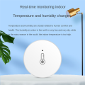 1 PCS Tuya Smart Home ZigBee Temperature and Humidity Sensor White ABS Indoor Thermometer Monitor Works for Alexa Smart Life. 