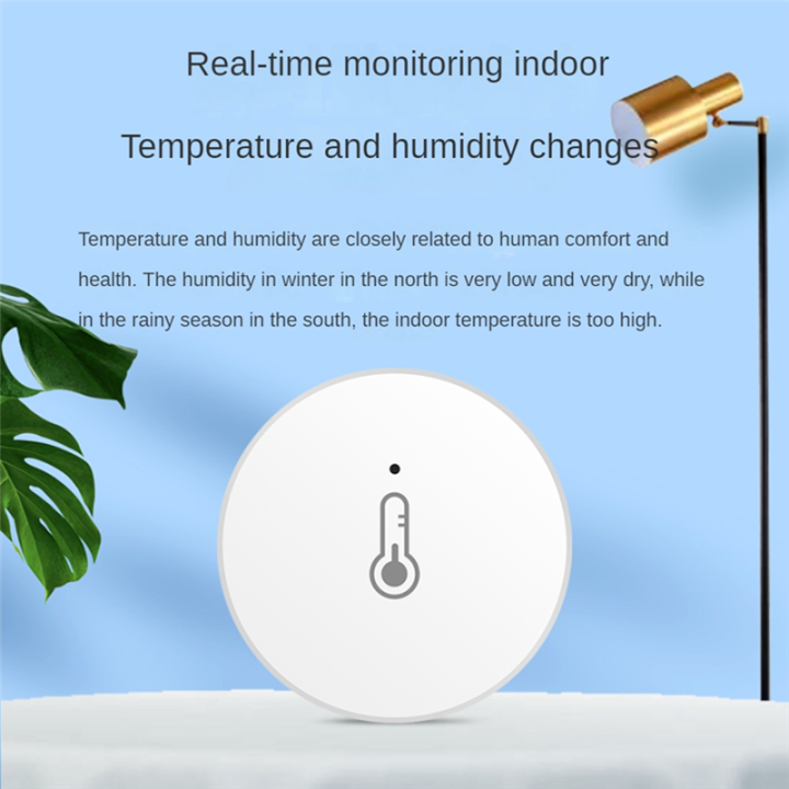 1%20PCS%20Tuya%20Smart%20Home%20ZigBee%20Temperature%20and%20Humidity%20Sensor%20White%20ABS%20Indoor%20Thermometer%20Monitor%20Works%20for%20Alexa%20Smart%20Life%20-%20Image%203