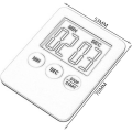 LED Digital Kitchen Electronic Timer Countdown Medication Reminder Kitchen Timer Portable. 