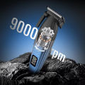 New Kemei Hair Trimmer Professional Trimmer Adjustable Haircut Machine 9000 RPM Hair Clipper Brushless Motor Trimmer for Men KM-1670. 