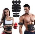 Smart Fitness Training Battery Operated Portable Gym Fat Burning Six Pack Ems Muscle Trainer. 