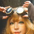 New Halloween Costume Cyber Goggles Victorian Vintage Steampunk Goggles Glasses Cosplay Goth Cosplay Punk Glasses Outdoor. 