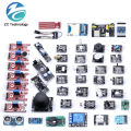 For arduino 45 in 1 Sensors Modules Starter Kit better than 37in1 sensor kit 37 in 1 Sensor Kit For UNO R3 MEGA2560. 
