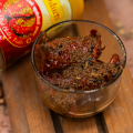 Khursani Achar - Masala Bhareko Rato Khursani Achar (Homemade Stuffed Red Chili Pickle) - 350g - Lotus Products. 