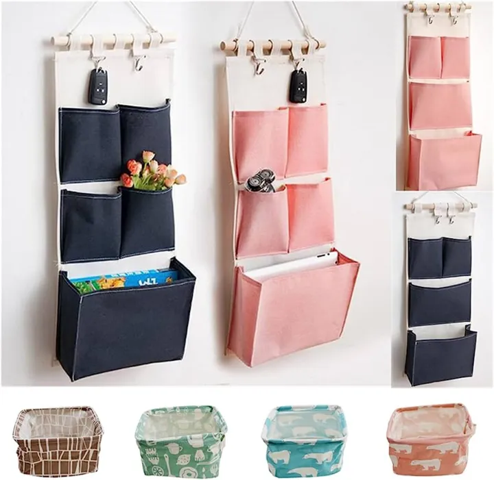 Canvas%20Printing%20Cotton%20Linen%20Hanging%20Storage%20Bag%205%20Pockets%20Wall%20Mounted%20Wardrobe%20Hang%20Bag%20Wall%20Pouch%20Cosmetic%20Toys%20Organizer%20-%20Image%204