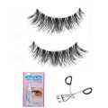 Blast combo of Eyelashes Eyelashes Glue And Eyelash Curlers False Eyelashes 3D Mink Eyelashes Strip. 
