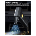 High- 130000RPM Electric Air Duster 6-Gear Speed Portable Dust Blower LED Light Safety Hammer Mini Turbo Fan. 