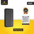 Mypower 20000mah Fast charging Powerbank |PD  FastCharging Power bank | Q.C 3.0  22.5Watt with USB C Quick Charge 3.0 M222. 