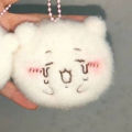 Kawaii Chiikawa Keychain Cute Cartoon Hachiware Anime Usagi Plush Doll Backpack Pendant Creative Couple Girls Gifts. 