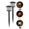 OUMERY 8PCS Solar Garden Lights Solar Landscape Lights for Solar Lights for Yard Garden Lawn Walkway Driveway,B. 