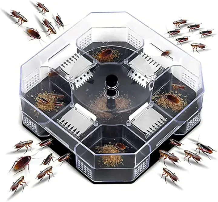 Cockroach Infested Cable Box Large Reusable Automatic Cockroach Trap Efficient Bug Catcher Pest ...